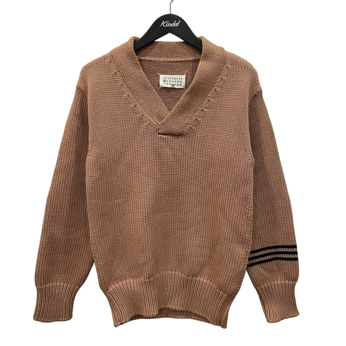 Maison Margiela ショールカラーニットS50GP0095 古着・中古-1枚目のアイテム画像