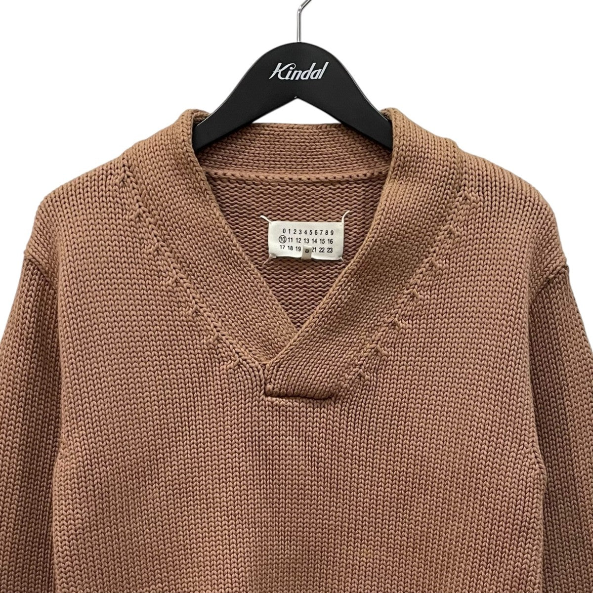 Maison Margiela ショールカラーニットS50GP0095 古着・中古-2枚目のアイテム画像