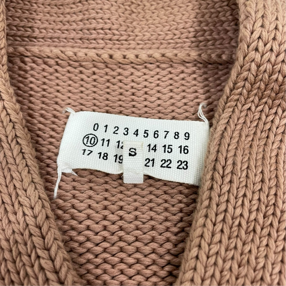 Maison Margiela ショールカラーニットS50GP0095 古着・中古-8枚目のアイテム画像