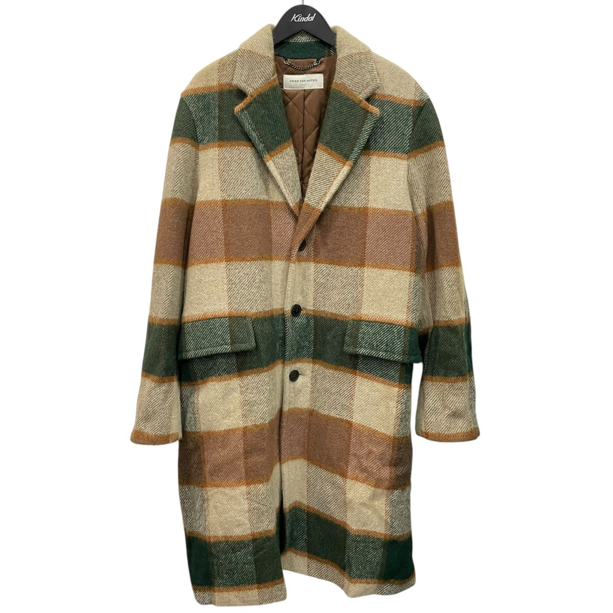 DRIES VAN NOTEN チェスターコート 古着・中古-1枚目のアイテム画像