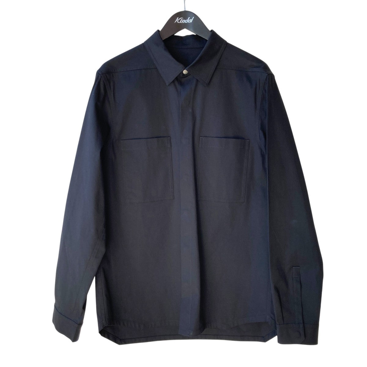 RICK OWENS OUTERSHIRTシャツジャケットRU02E1235-TE 古着・中古-1枚目のアイテム画像