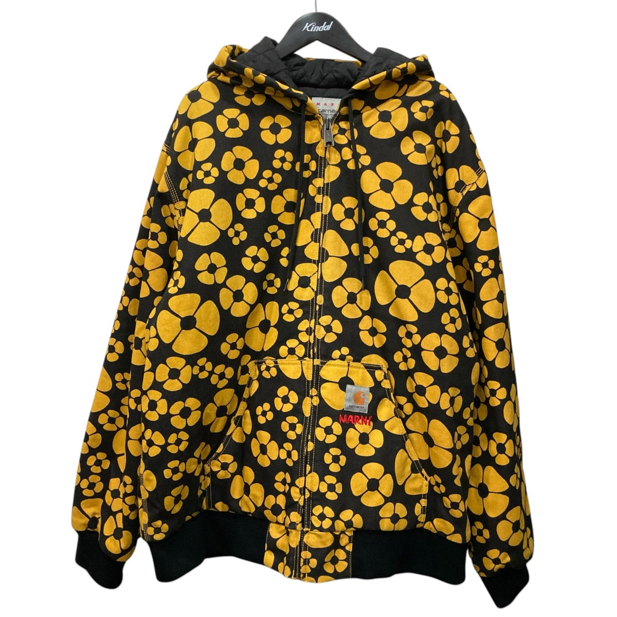 CarHartt×MARNI ACTIVE JACKETフーデッドジャケット 古着・中古-1枚目のアイテム画像