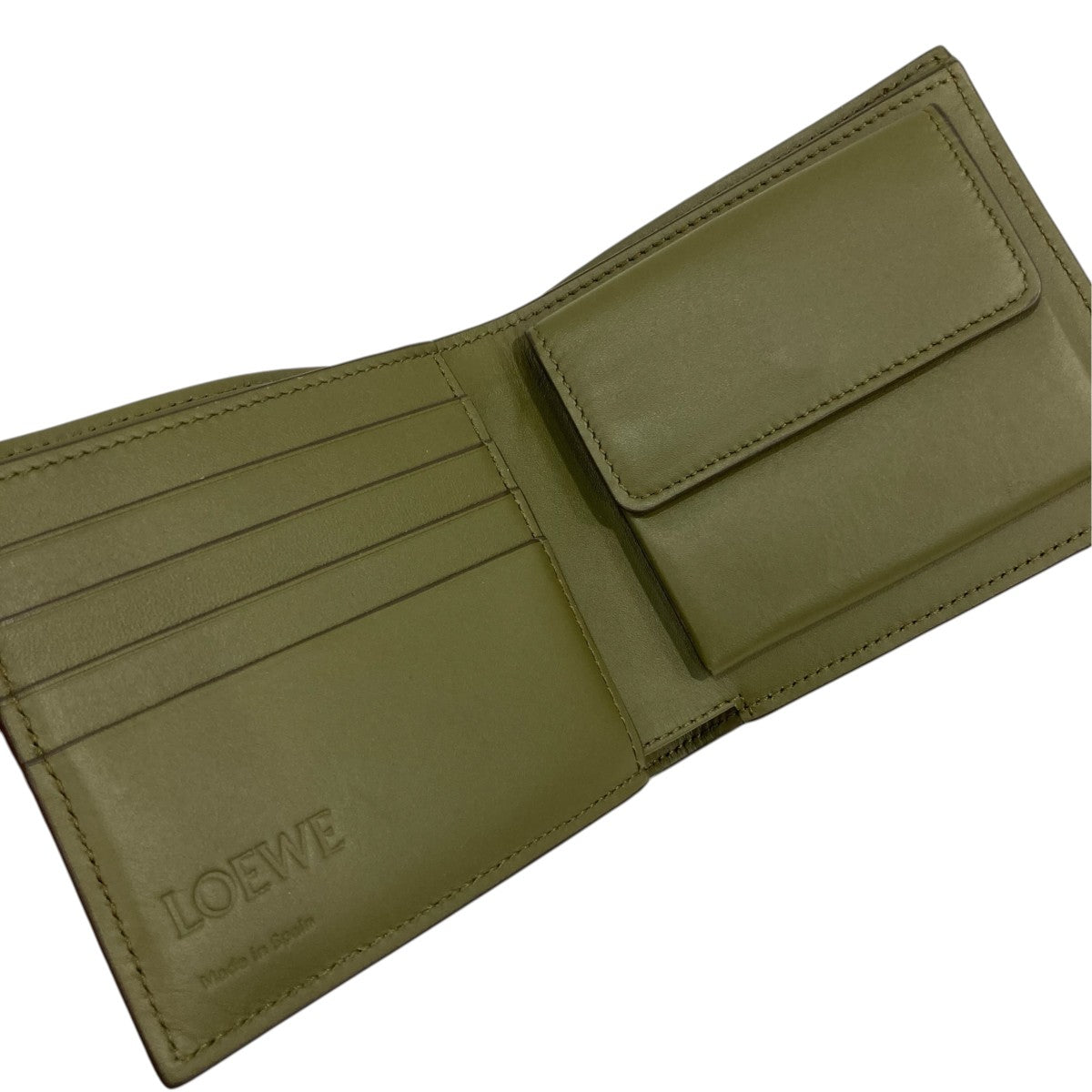 LOEWE 二つ折り財布C660501X03 古着・中古-4枚目のアイテム画像