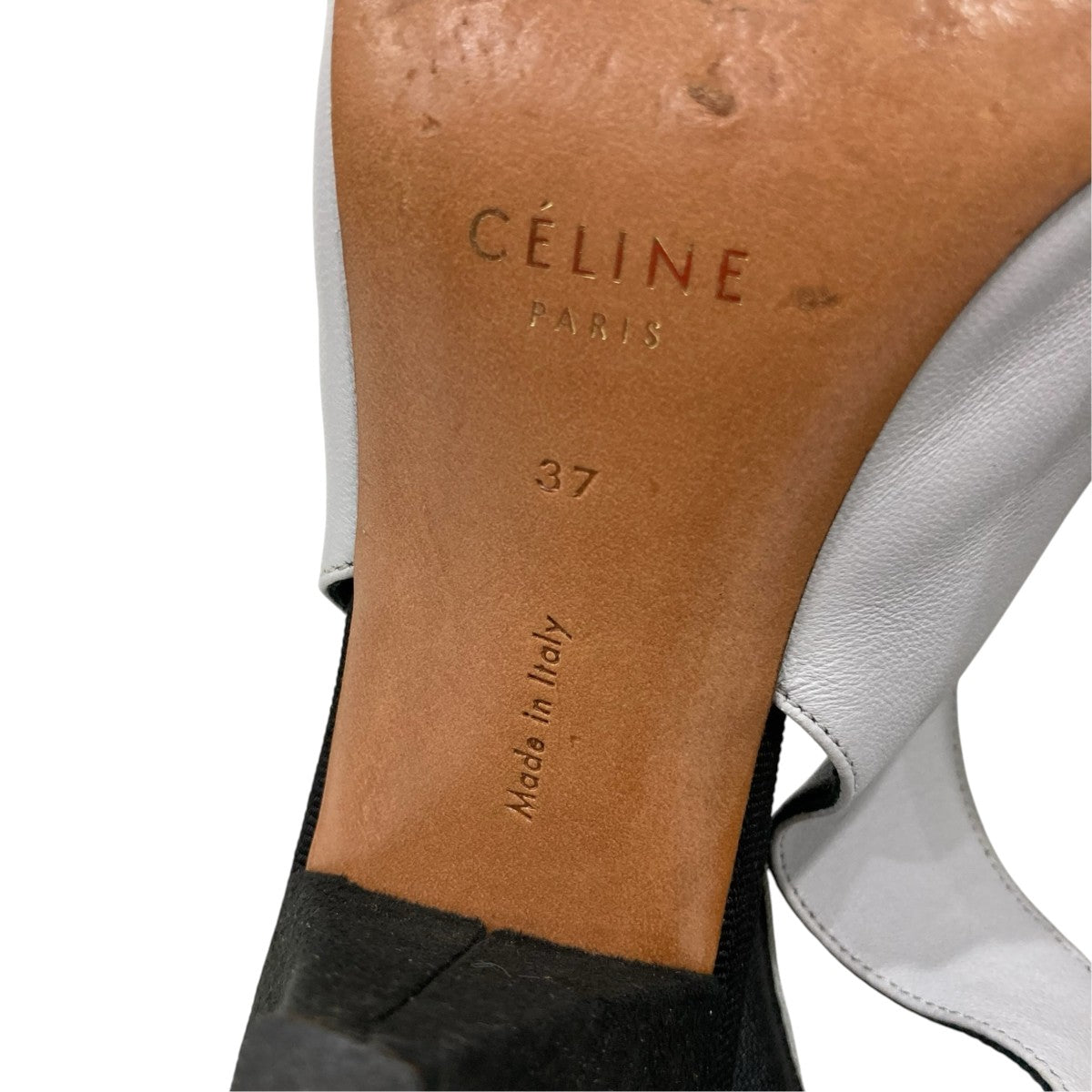 CELINE フィービー期スリングバックパンプス 古着・中古-9枚目のアイテム画像