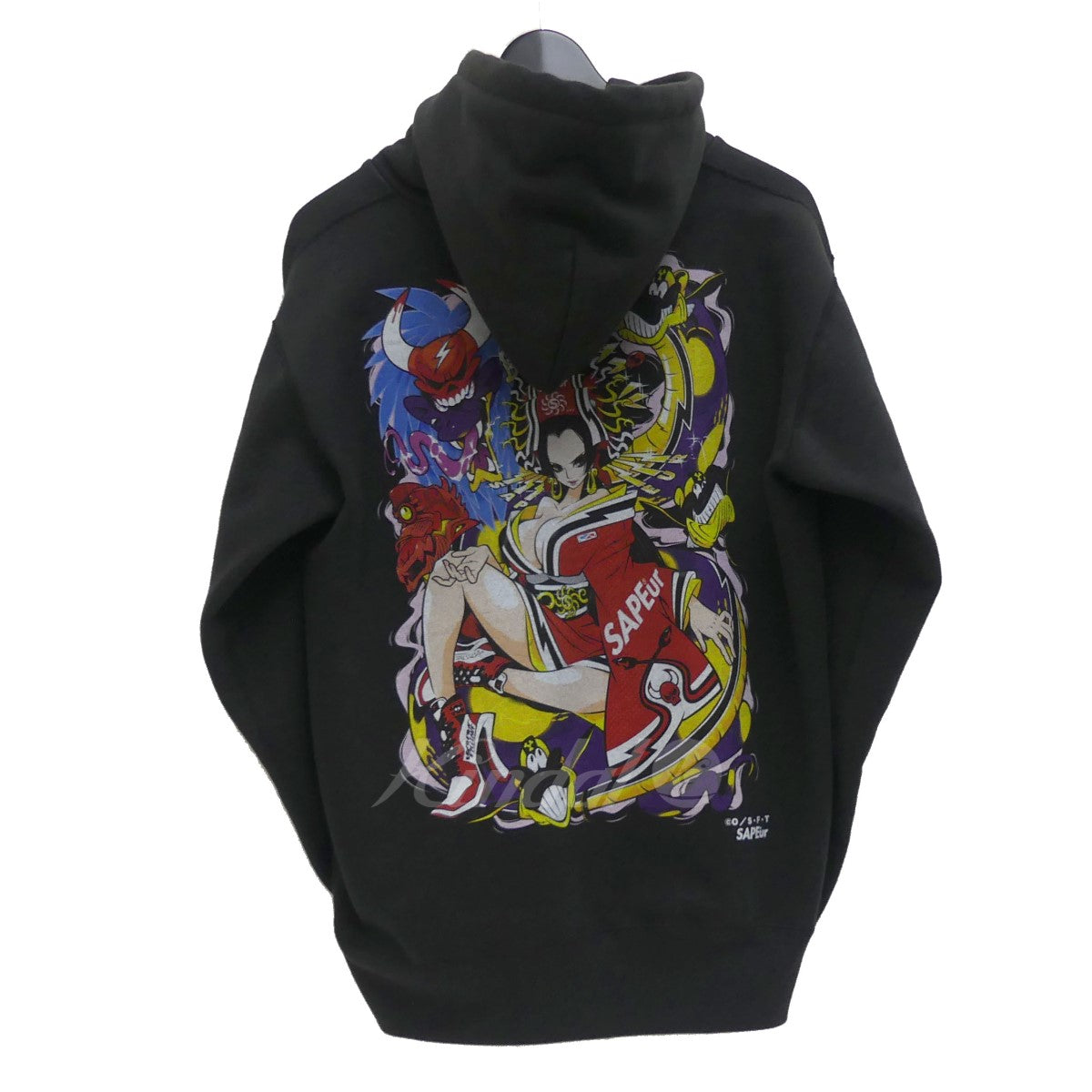 ONEPIECE×SAPEur(ワンピース×サプール) BOAHANCOCK HOODIE ボアハンコックパーカー