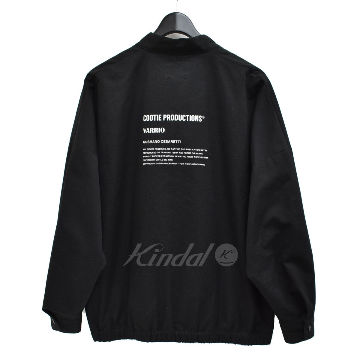 COOTIE PRODUCTIONS(クーティープロダクションズ) 20AW VARRIO Ventile Track Jacket トラックジャケット