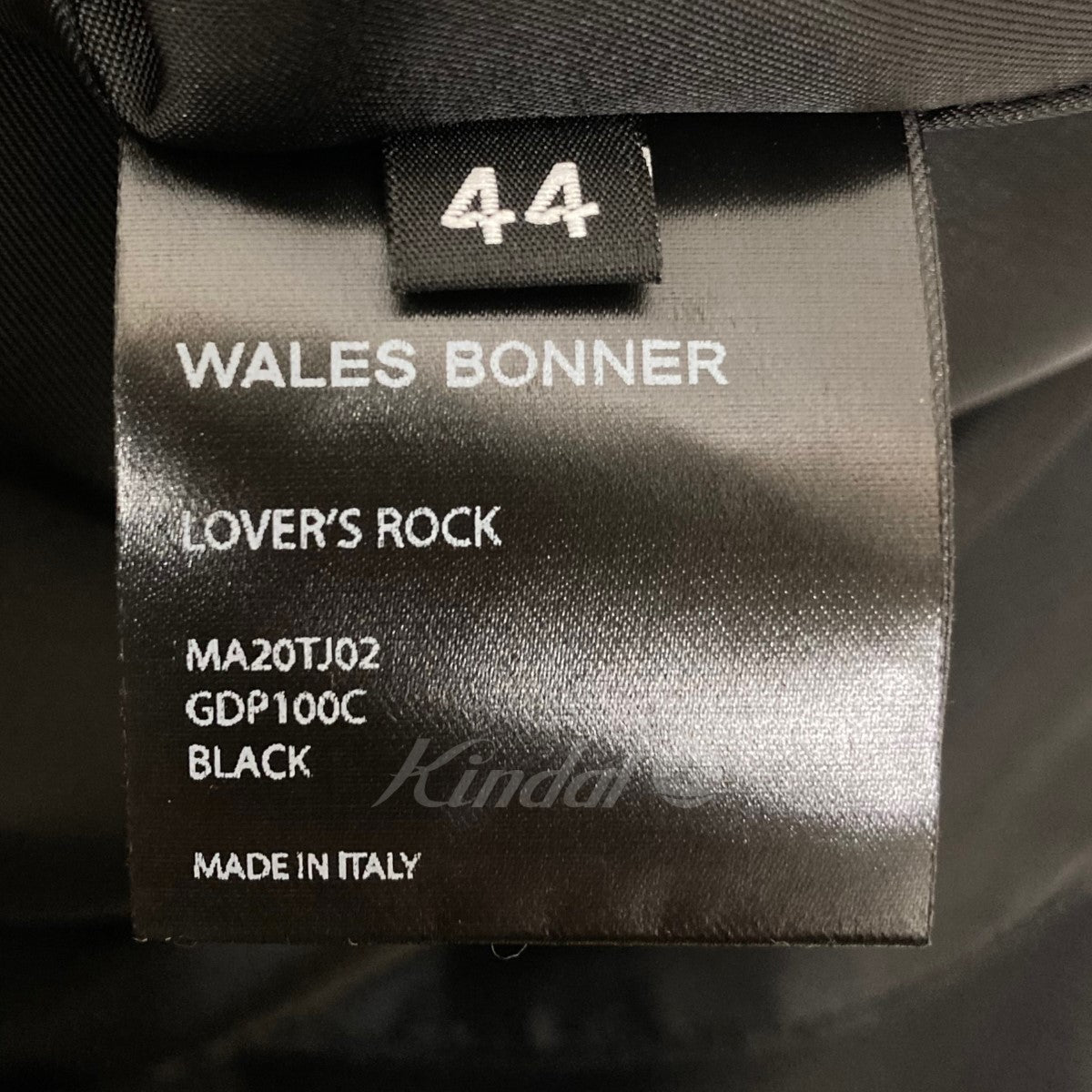 WALES BONNER(ウェールズボナー) 20AW テーラードジャケット MA20TJ02 ...