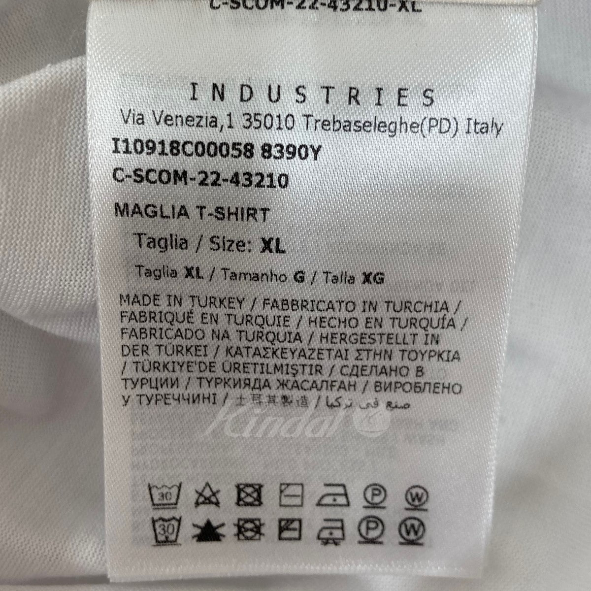 MONCLER(モンクレール) MAGLIA T-SHIRT Tシャツ I10918C00058 ホワイト ...