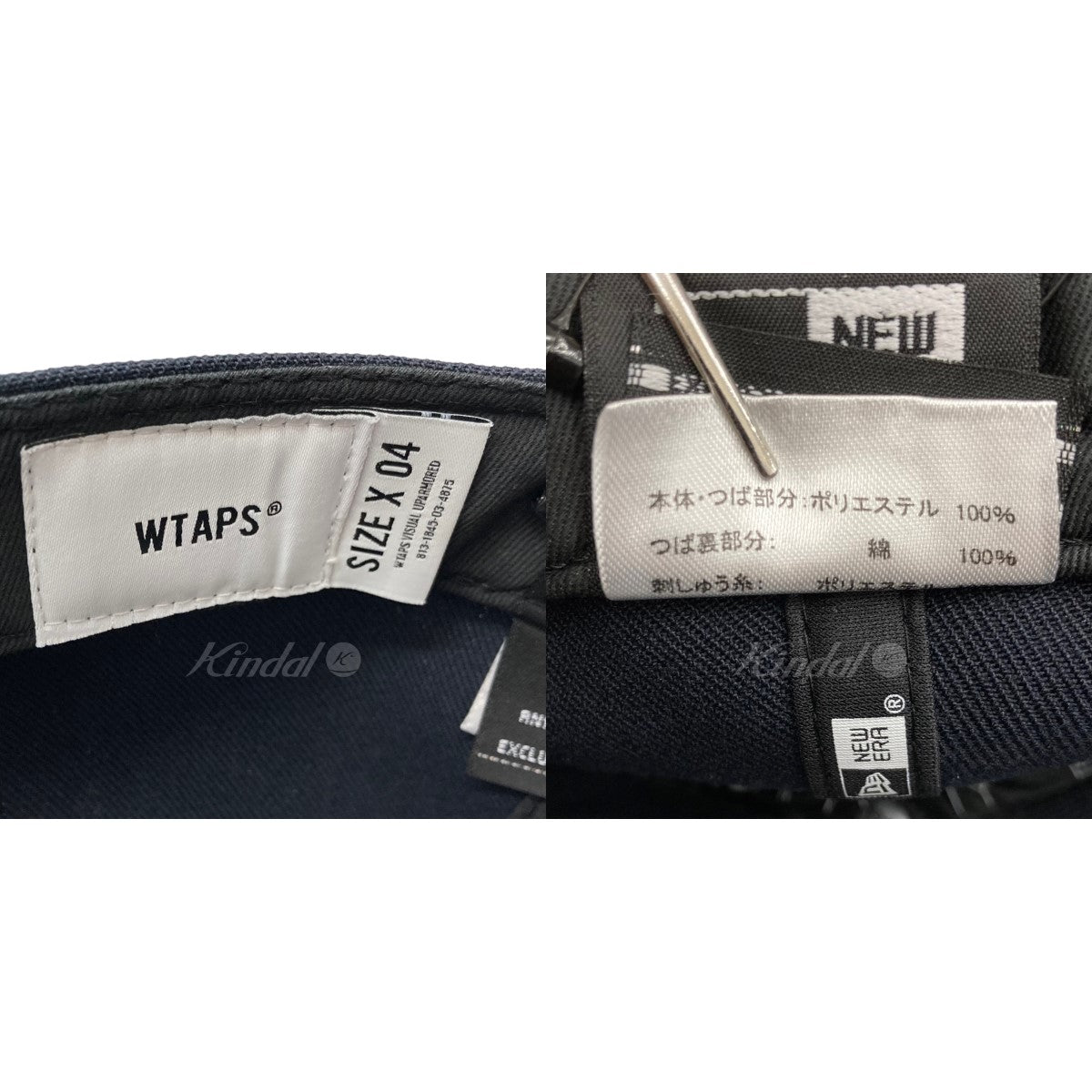 WTAPS(ダブルタップス) ×NEW ERA WT CAP キャップ ネイビー サイズ 12 ...