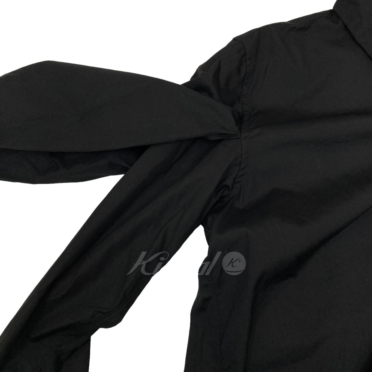 BLACK COMME des GARCONS 22AW ダブルスリーブシャツ 1J-B011 ブラック ...