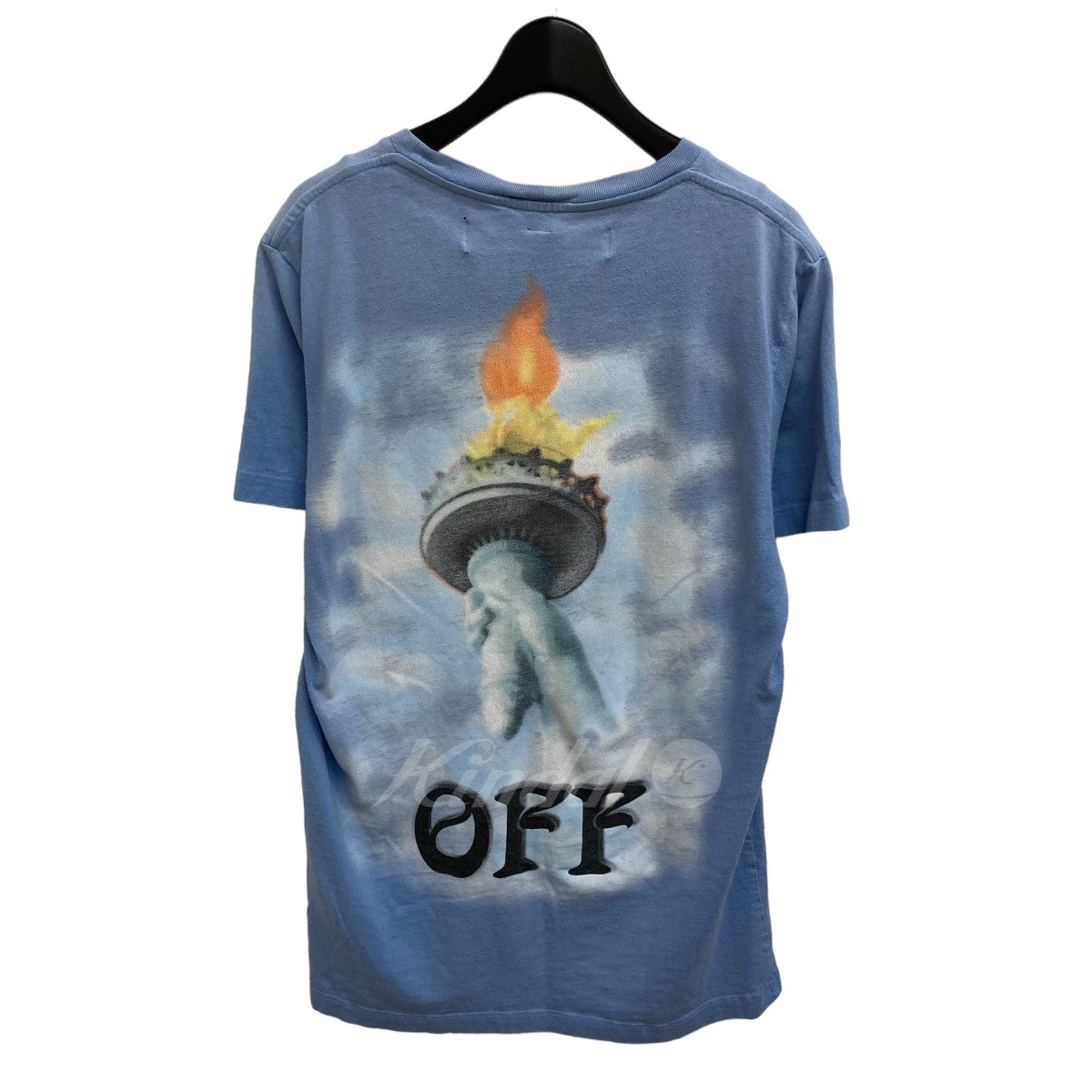 OFFWHITE(オフホワイト) 自由の女神プリントTシャツ OMAA027E18185015 ...