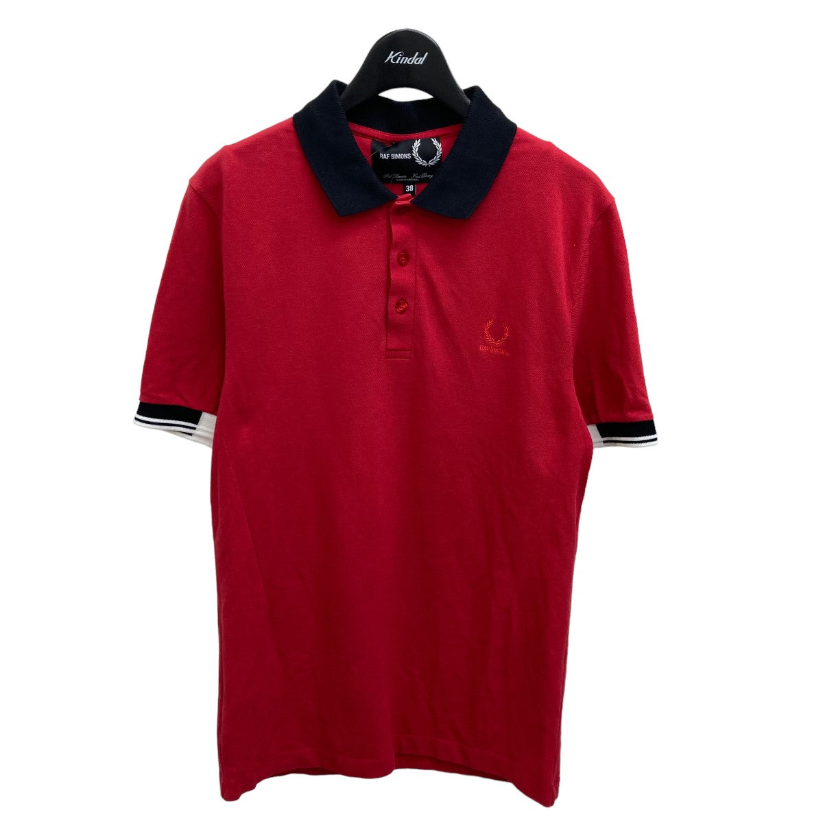 FRED PERRY(フレッドペリー) ×RAF SIMONS ポロシャツ SM1420 レッド サイズ 14｜【公式】カインドオルオンライン  ブランド古着・中古通販【kindal】