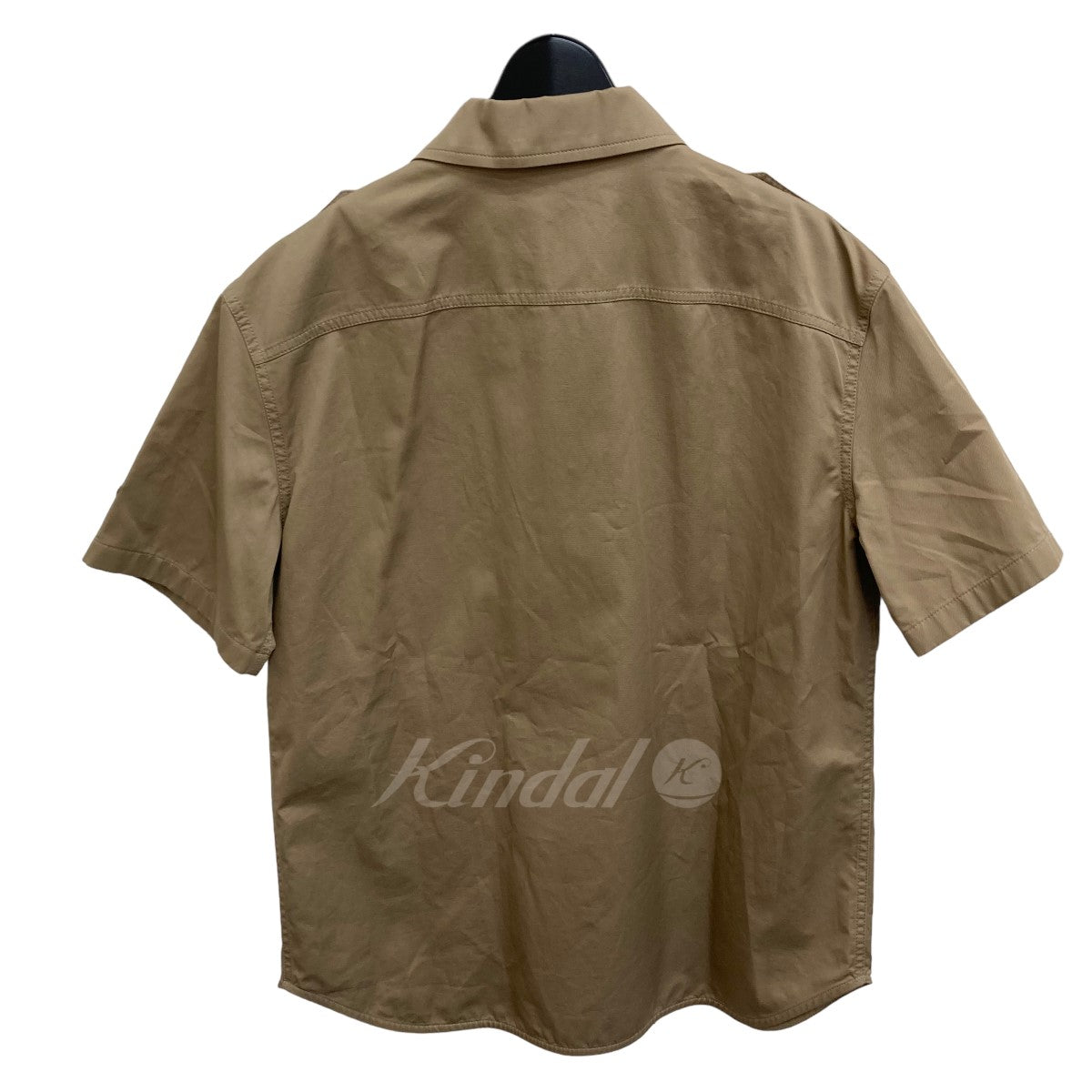 23SS Velcro cotton linen shirt ベルクロシャツ 2C881219I
