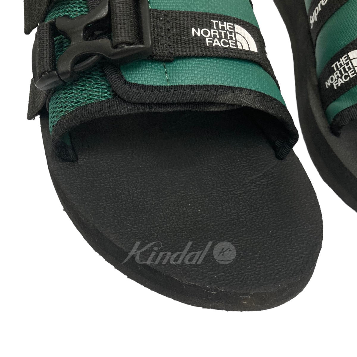 THE NORTH FACE(ザノースフェイス) ×Supreme Trekking Sandal サンダル NF02253I ブラック×グリーン  サイズ 25｜【公式】カインドオルオンライン ブランド古着・中古通販【kindal】