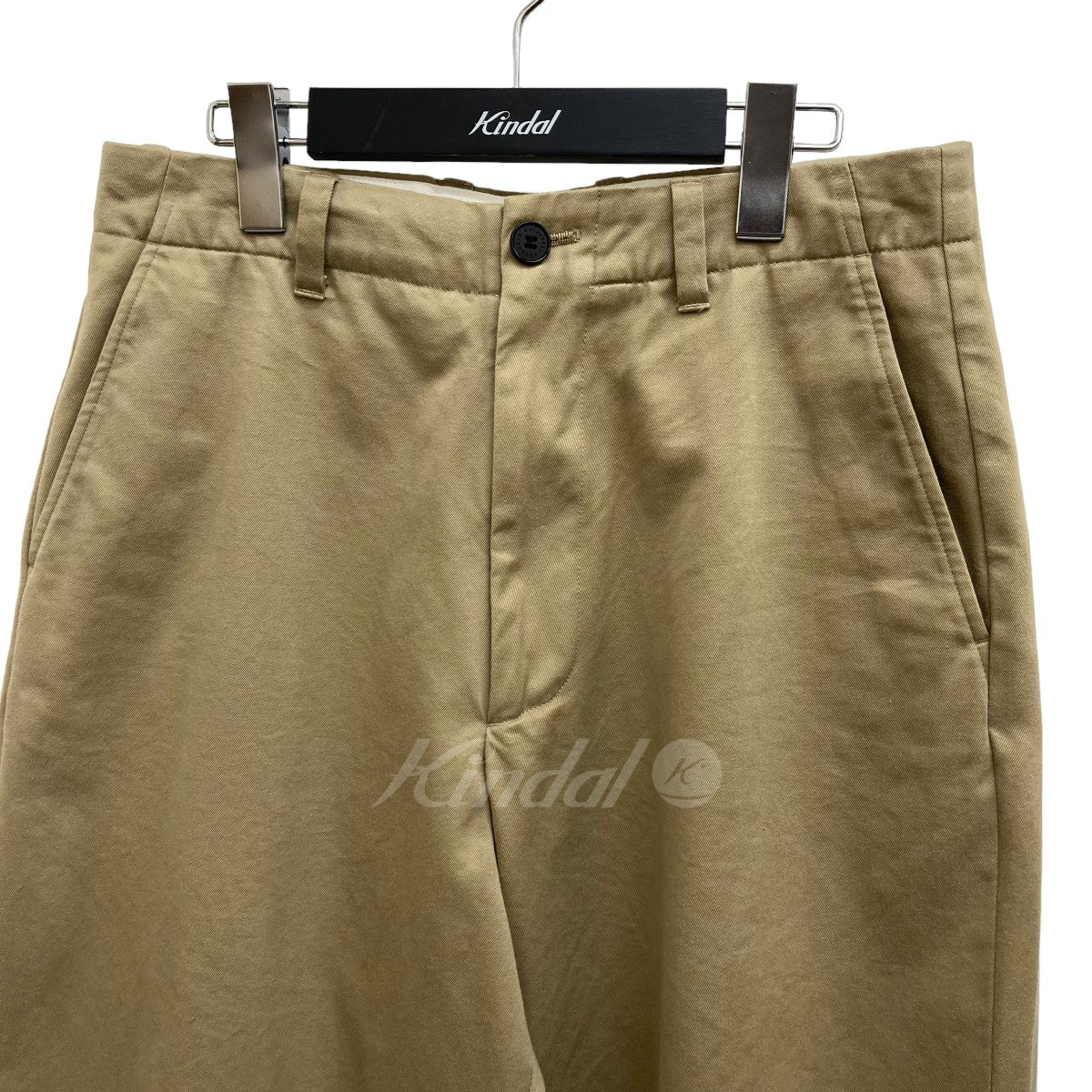 UNIVERSAL PRODUCTS(ユニバーサルプロダクツ) NO TUCK WIDE CHINO TROUSERS ワイドパンツ 193-60504