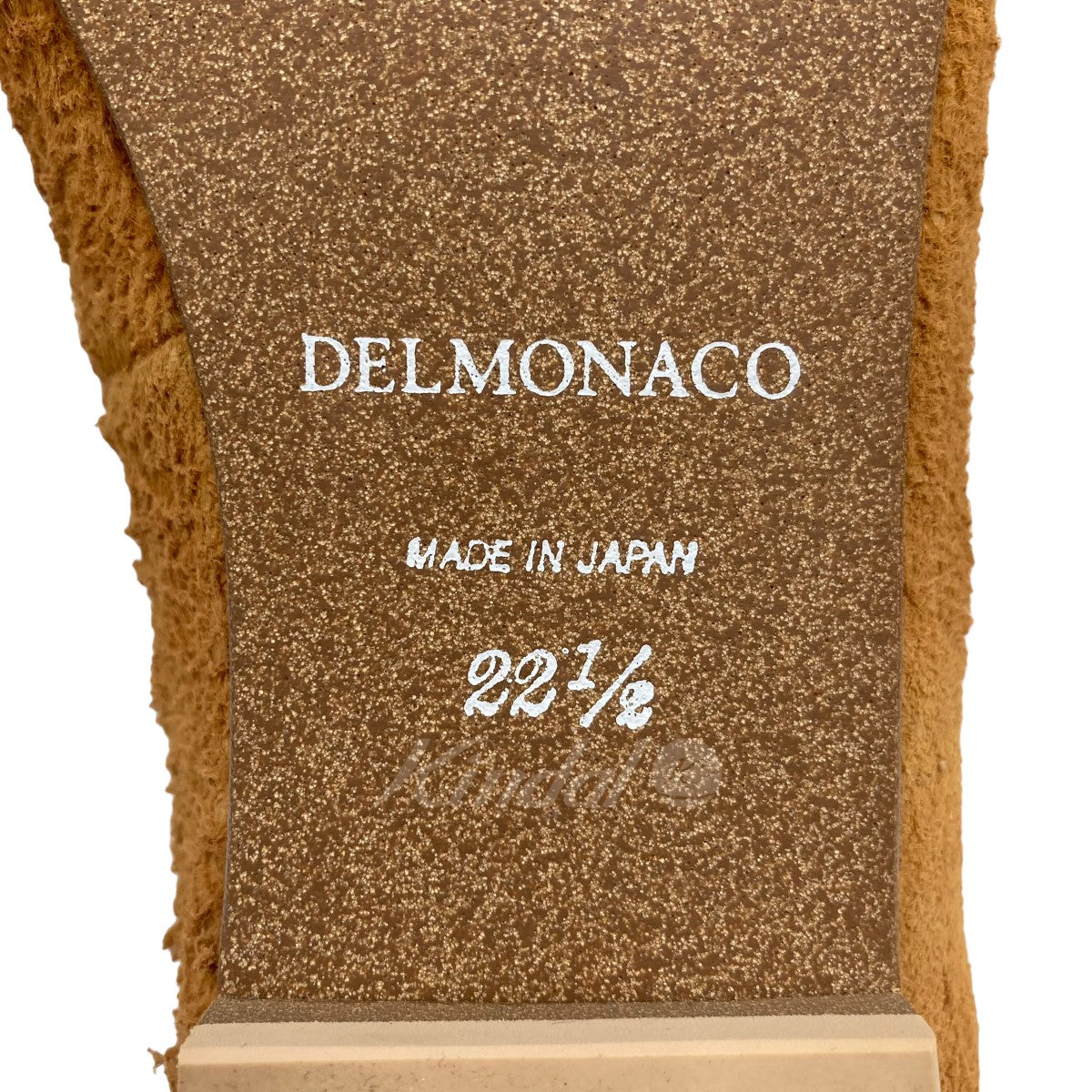 DELMONACO(デルモナコ) スエード パンプス BAL-02 BAL02 ブラウン ...