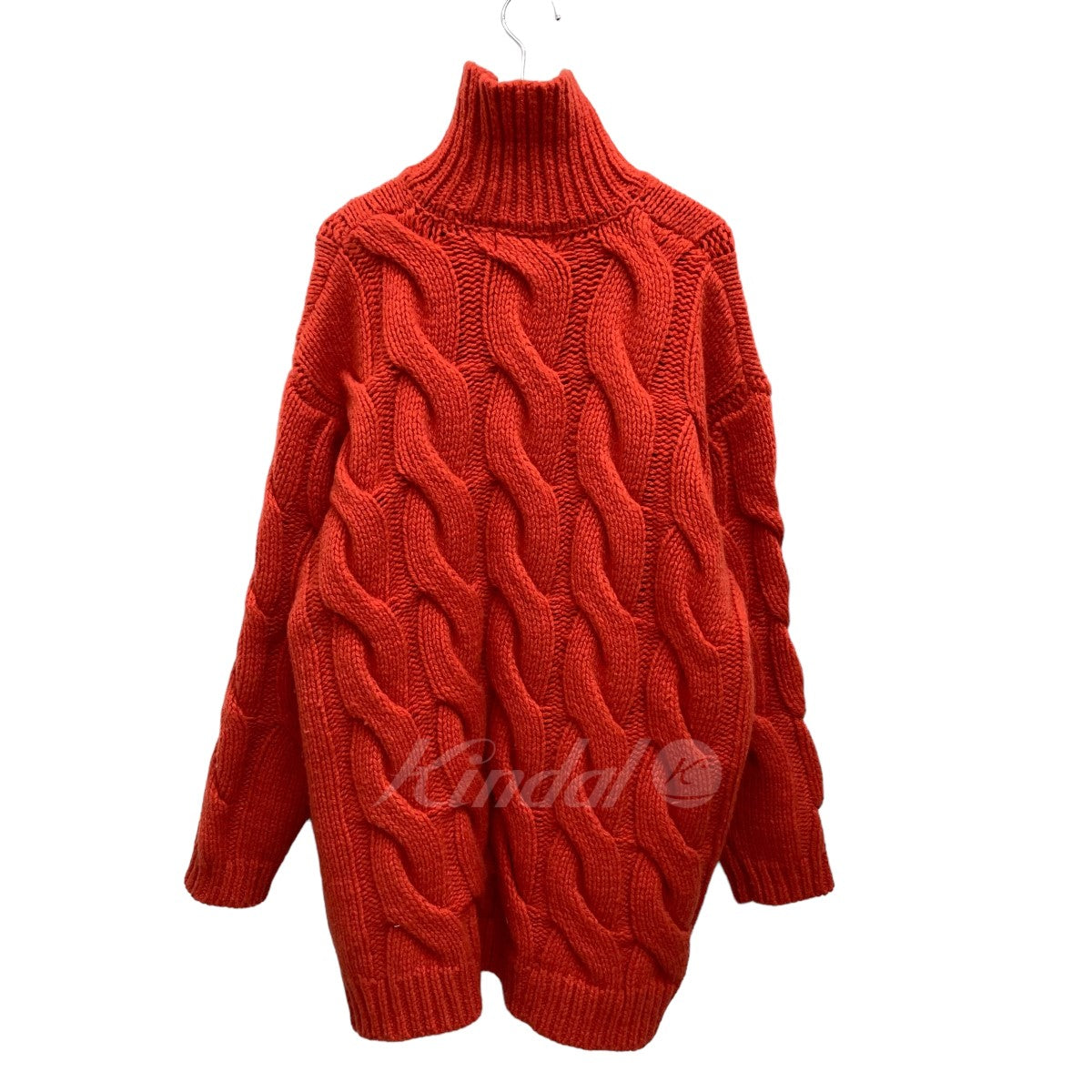 BIG CABLE OVER KNIT TOPS タートルネックニット 15106-2172