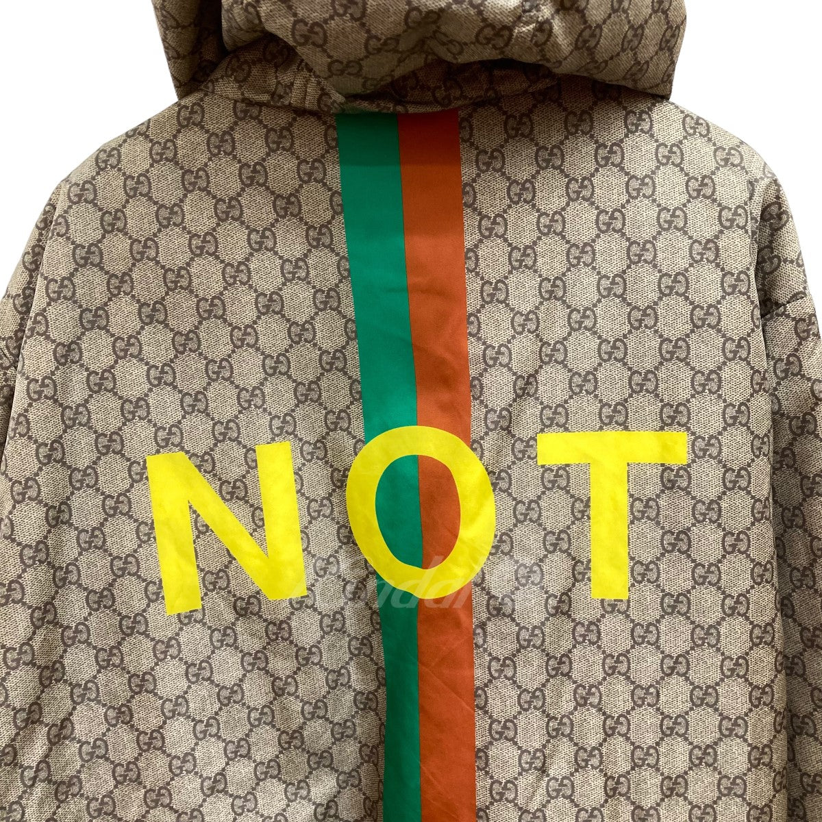 GUCCI(グッチ) Fake Not Print GG Nylon Jacket ジャケット