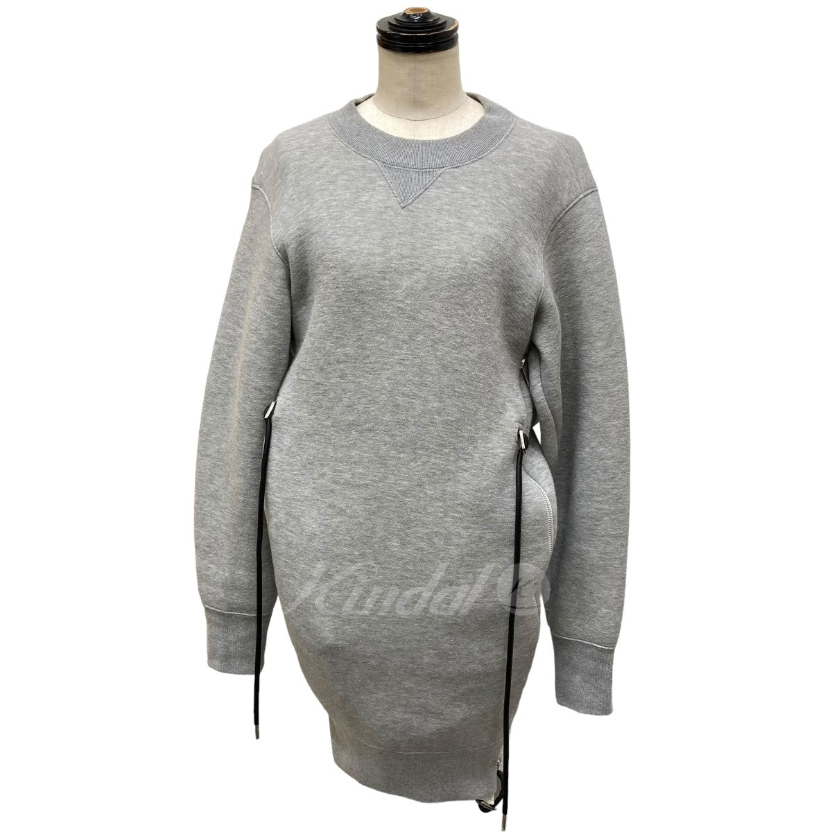 sacai(サカイ) 19AW Sponge Sweat Dress ワンピース 19-04779 グレー サイズ  13｜【公式】カインドオルオンライン ブランド古着・中古通販【kindal】