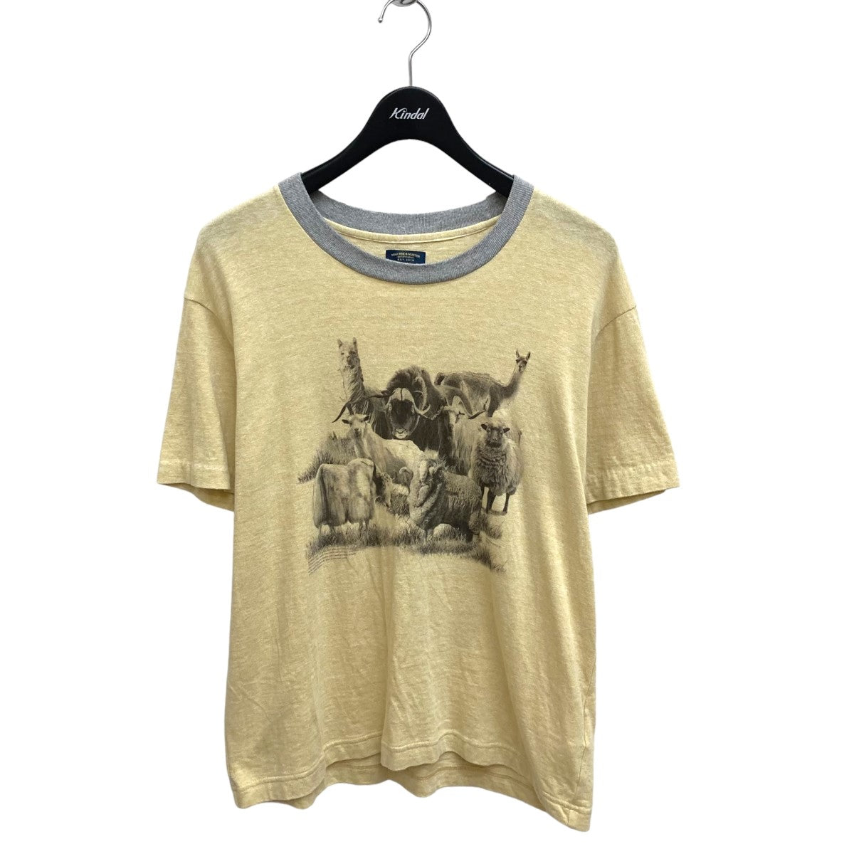 ALMA SANCHEZ 売れ筋商品|||アルマ サンチェス Tシャツ トップス レディース Tops Yellow MAATEE＆SONS(マーティーアンドサンズ) 半袖TシャツMTMU3103