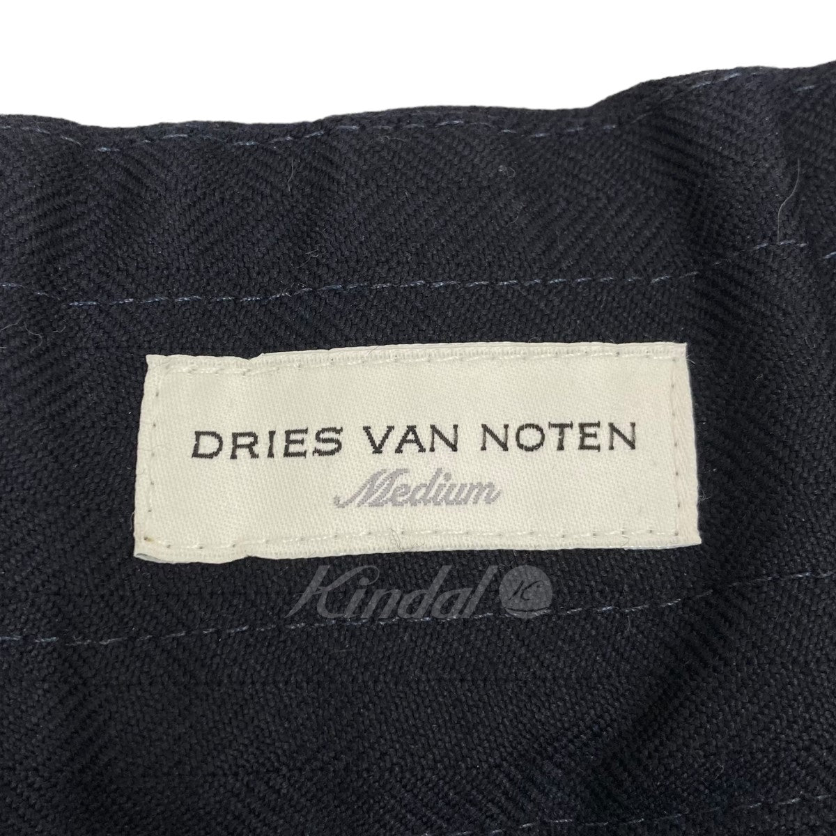 DRIES VAN NOTEN(ドリスヴァンノッテン) 24SS イージーパンツ ネイビー サイズ M｜【公式】カインドオルオンライン  ブランド古着・中古通販【kindal】