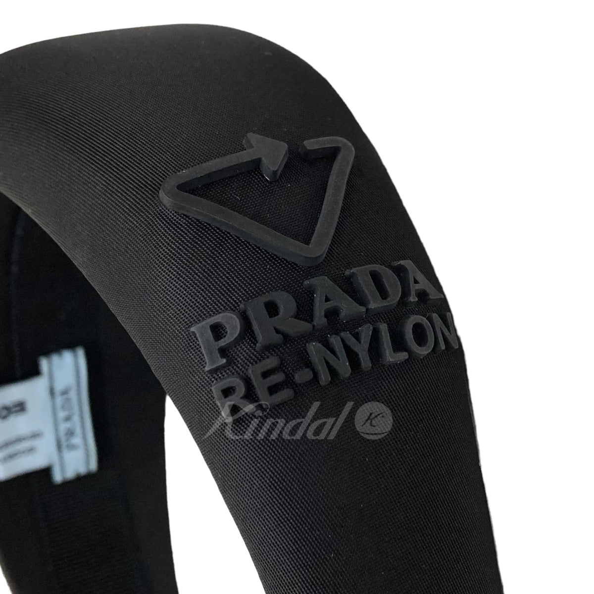 PRADA Re Nylon トライアングルロゴ カチューシャ 1IH016 の古着・中古アイテム