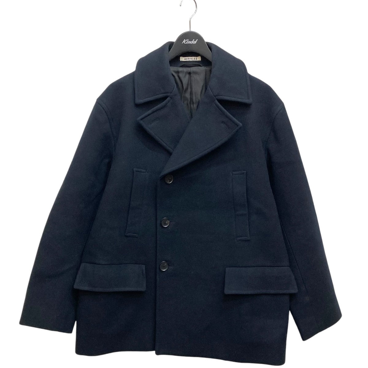 AURALEE(オーラリー) 20AWSUPER FINE MELTON HALF COATメルトンコートA20AC02WM