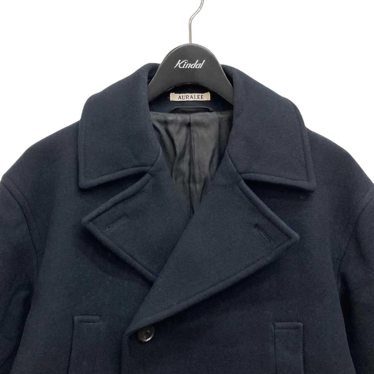 AURALEE(オーラリー) 20AWSUPER FINE MELTON HALF COATメルトンコートA20AC02WM