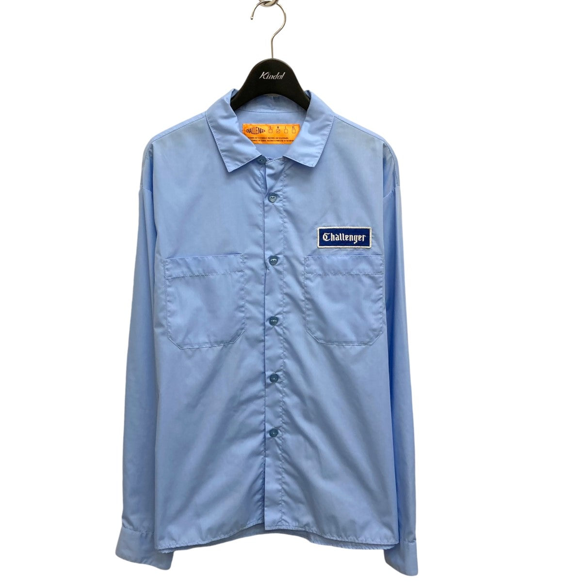 CHALLENGER(チャレンジャー) L S worker SHIRT長袖シャツCLG-SH 023-001 ブルー サイズ:M メンズ Tシャツ・カットソー 中古・古着