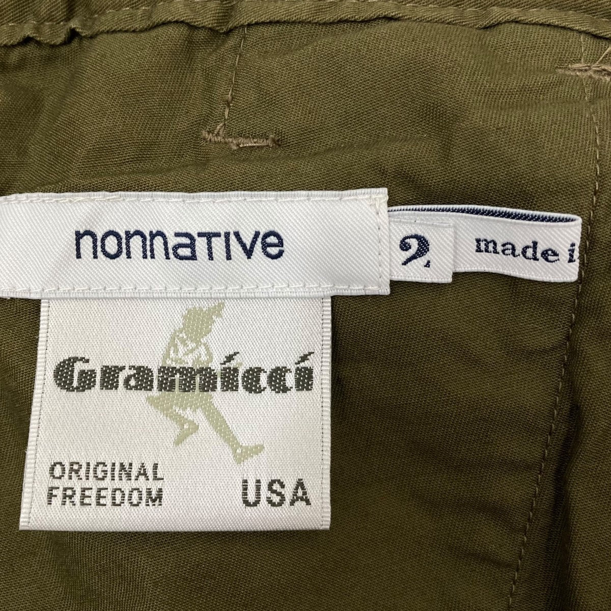 nonnative×GRAMICCI CLIMBER EASY PANTS C P CORDUROY STRETCHイージーパンツNN-P3989 NN -P3989 ブラウン サイズ 2｜【公式】カインドオルオンライン ブランド古着・中古通販【kindal】