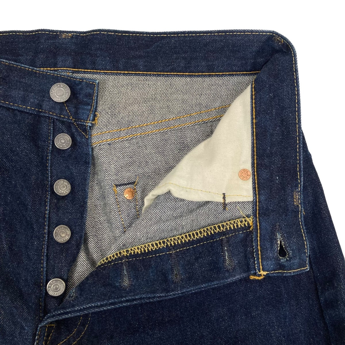 501XX復刻 98年製 ボタン裏555 バレンシア工場製 BIG Eデニムパンツ