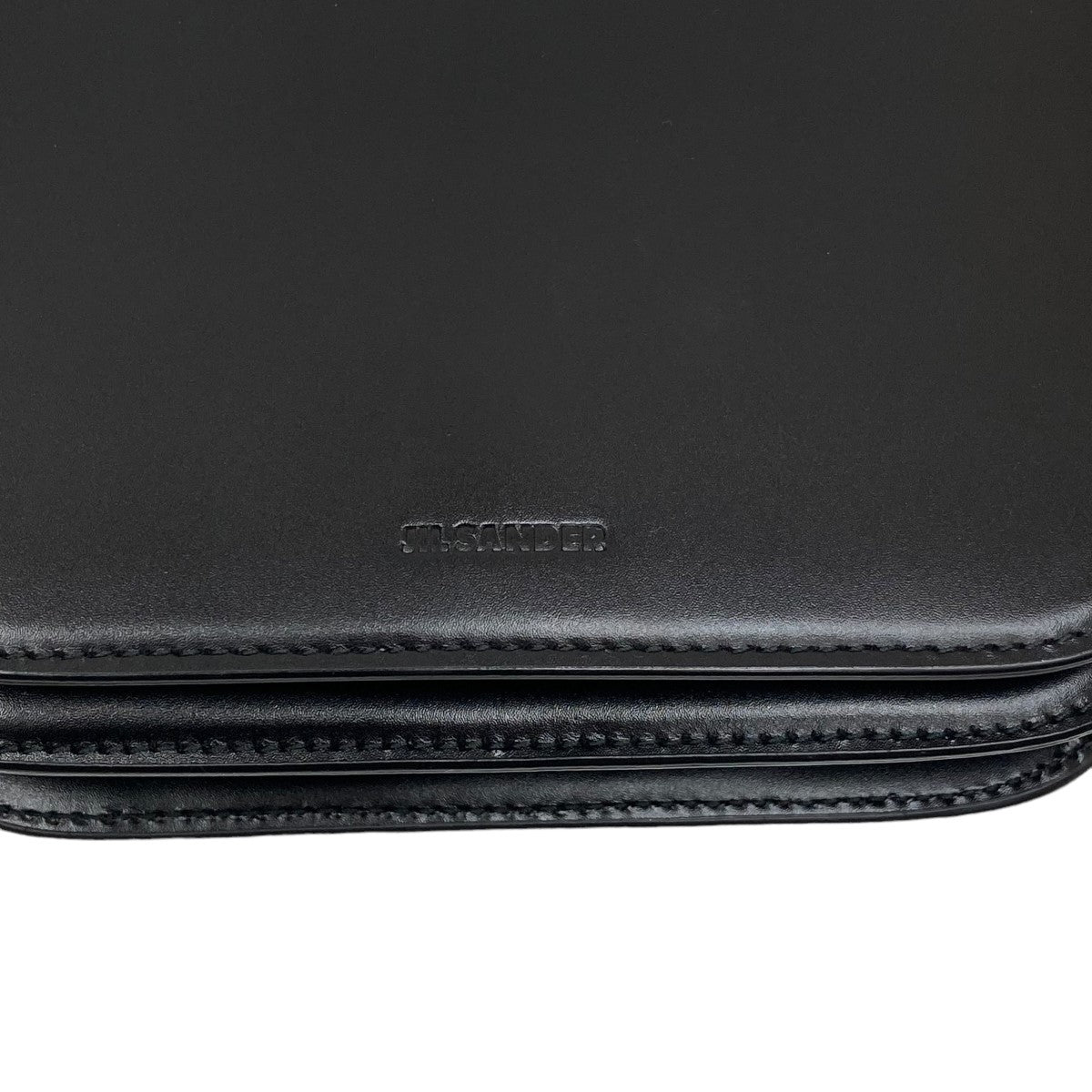 JIL SANDER(ジルサンダー) Handlebar Leather Clutch Bagハンドバッグ