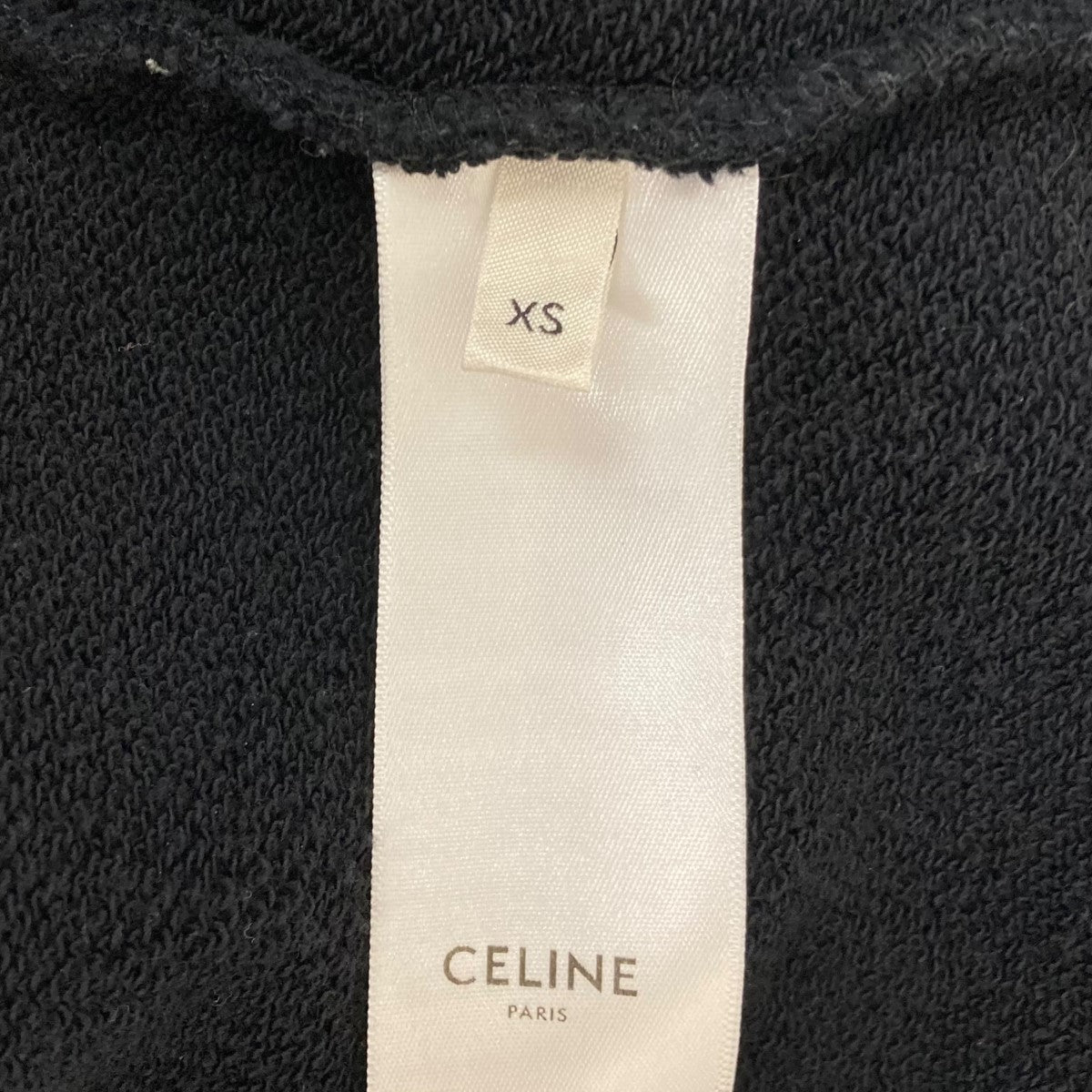 CELINE(セリーヌ) 22SSオーバーサイズコットンフリースカーディガン2Y672670Q 2Y672670Q ブラック サイズ  17｜【公式】カインドオルオンライン ブランド古着・中古通販【kindal】