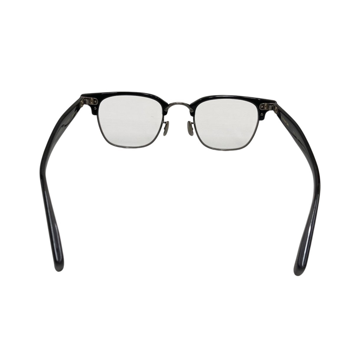 EYEVAN 7285(アイヴァン7285) 644眼鏡 ブラック×シルバー サイズ EYEVAN 7285(アイヴァン7285) 644眼鏡 ブラック×シルバー サイズ