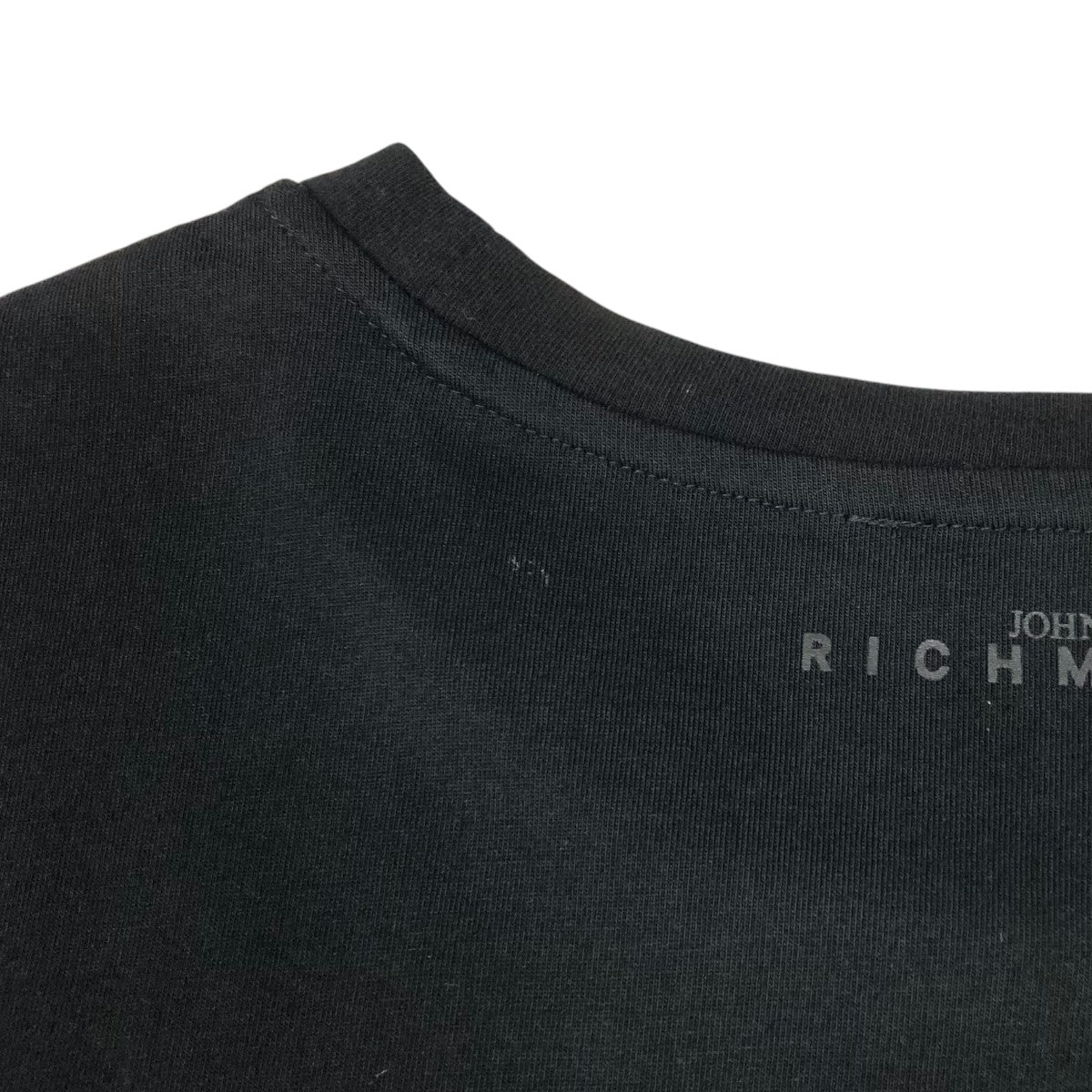 ジョンリッチモンド JOHN RICHMOND 半袖Tシャツ HMP20019TS ブラック サイズ：XL JOHN RICHMOND(ジョンリッチモンド) 半袖TシャツHMP20019TS