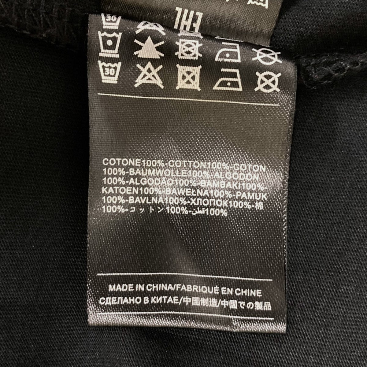 ジョンリッチモンド JOHN RICHMOND 半袖Tシャツ HMP20019TS ブラック サイズ：XL JOHN RICHMOND(ジョンリッチモンド) 半袖TシャツHMP20019TS
