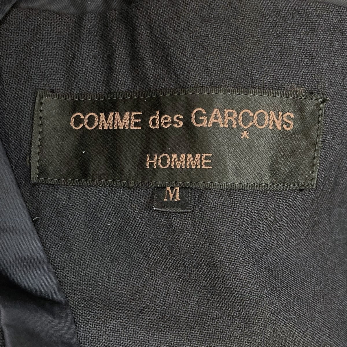 COMME des GARCONS HOMME(コムデギャルソンオム) テーラードジャケットHS-11002M HS-11002M ネイビー サイズ M｜【公式】カインドオルオンライン  ブランド古着・中古通販【kindal】