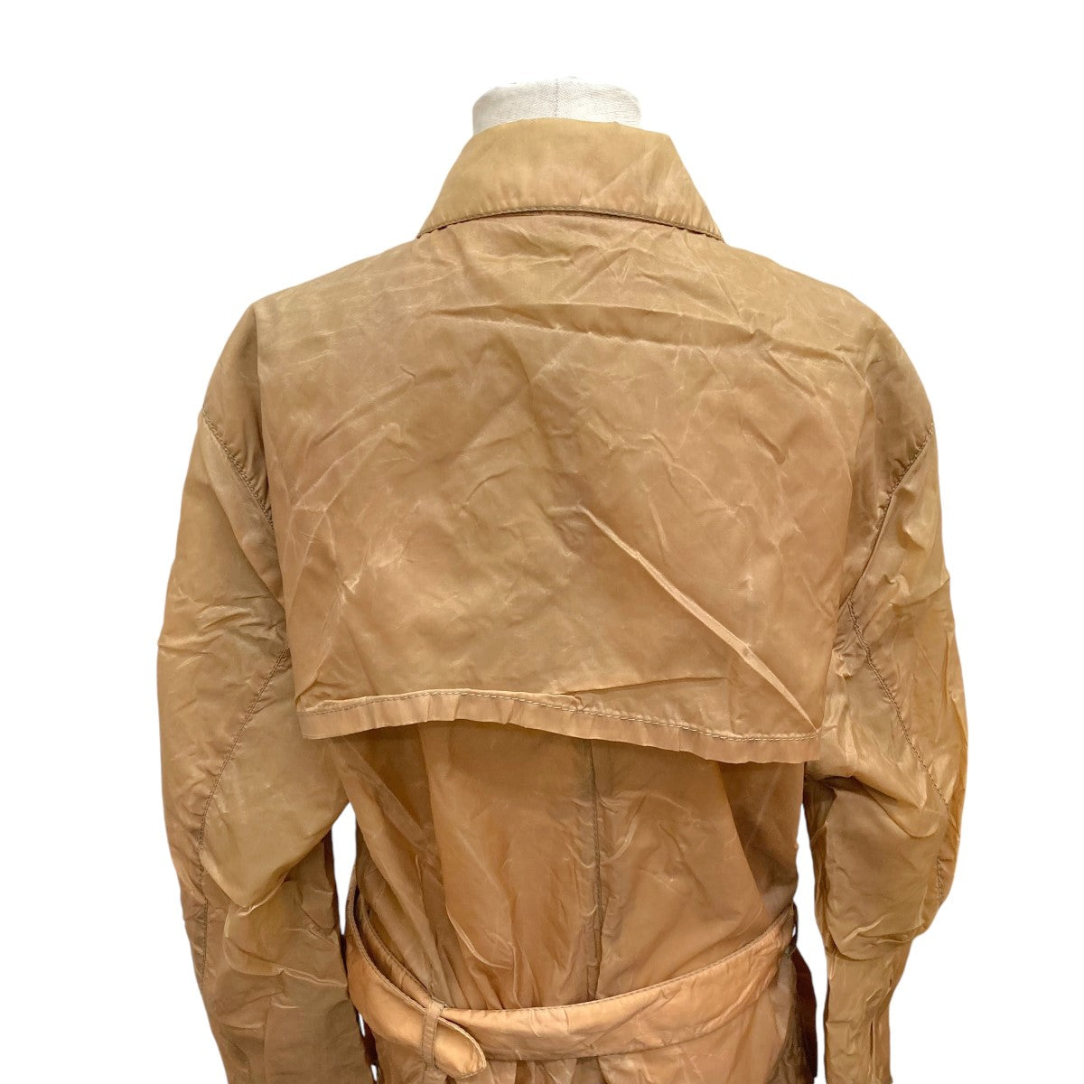 独特の上品 1AVK シワ加工コートUGW886 PRADA(プラダ) UGW886 ブラウン 1AVK ジャケット・アウター