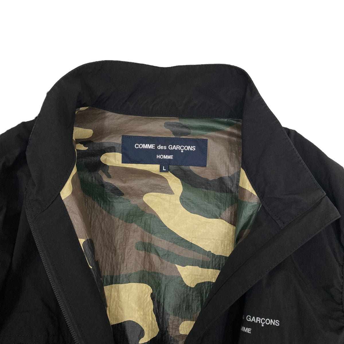 COMME des GARCONS HOMME ナイロンタイプライター 23AWベストHM-V001 の古着・中古アイテム