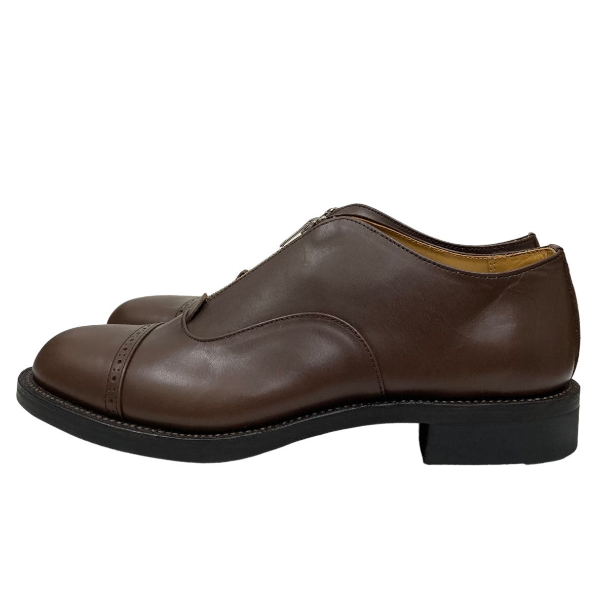 Porter Classic(ポータークラシック) GENTLEMAN'S LEATHER ZIP UP SHOESレザーシューズ ブラウン サイズ  7 1/2｜【公式】カインドオルオンライン ブランド古着・中古通販【kindal】