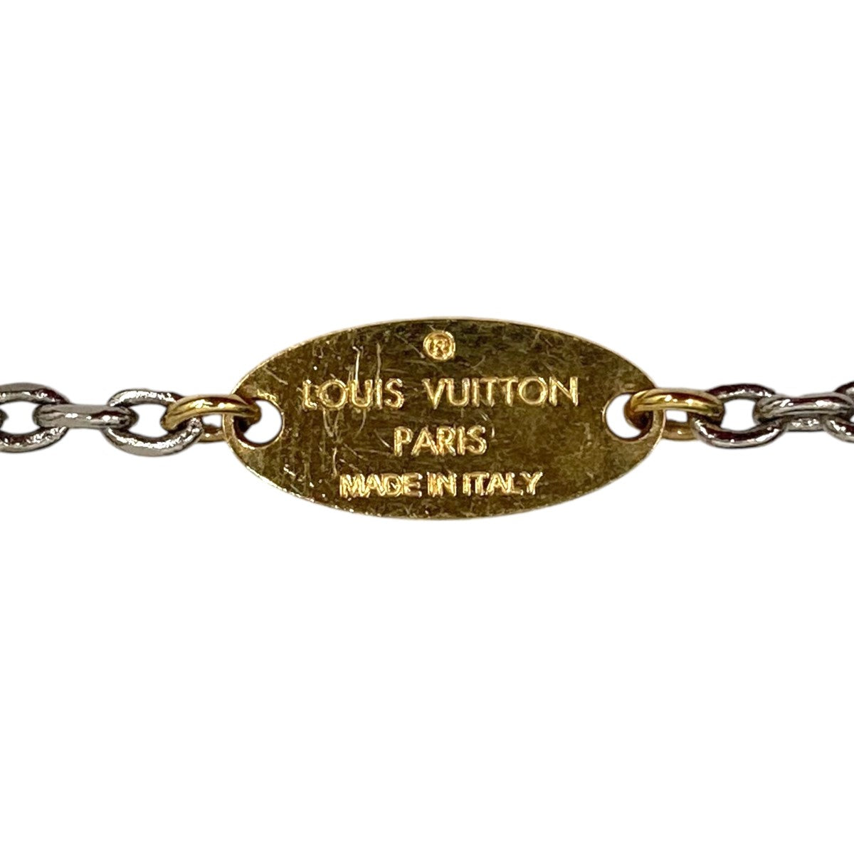 LOUIS VUITTON(ルイヴィトン) ブレスレット・ロゴマニアM68077 M68077 OB0136 ゴールド×シルバー｜【公式】カインドオルオンライン  ブランド古着・中古通販【kindal】