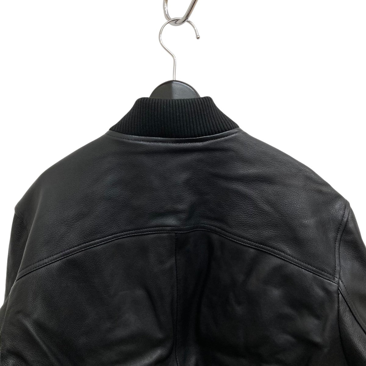 NO MAINTENANCE(ノーメンテナンス) LAMBSKIN CARGO BOMBERレザー