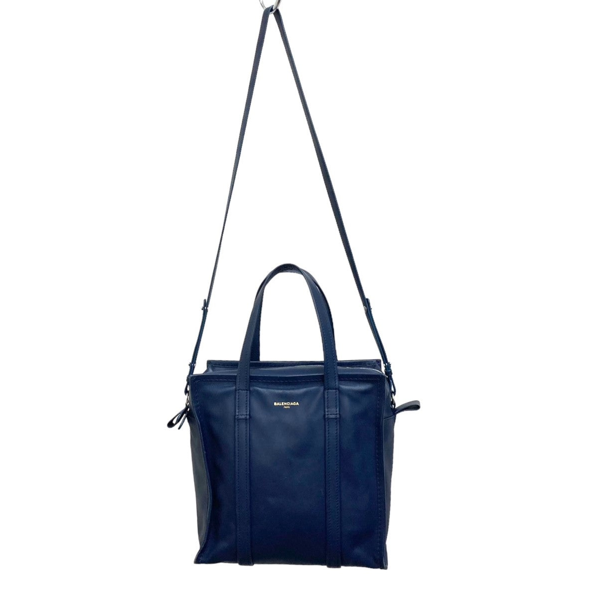 BALENCIAGA(バレンシアガ) バザールショッパー S 2WAY トートバッグ443096 443096 4120-C002123 ネイビー  サイズ 15｜【公式】カインドオルオンライン ブランド古着・中古通販【kindal】