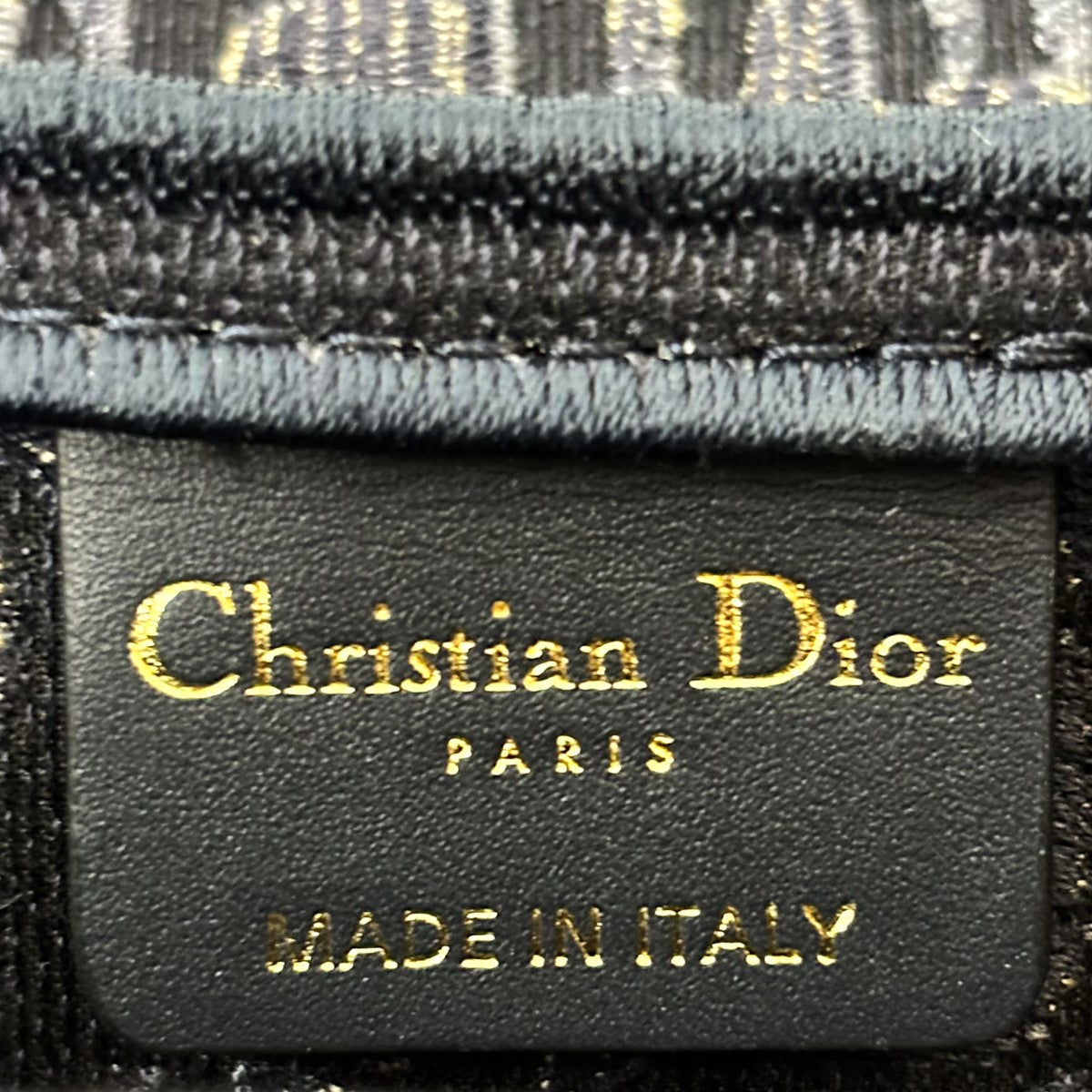 DIOR(ディオール) ディオール オブリーク エンブロイダリー Saddle バッグサドルバッグ 50-MA-0270 ネイビー サイズ  17｜【公式】カインドオルオンライン ブランド古着・中古通販【kindal】