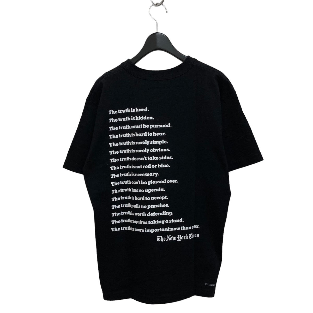 sacai(サカイ) THE NEW YORK TIMESプリントTシャツ18-01784M