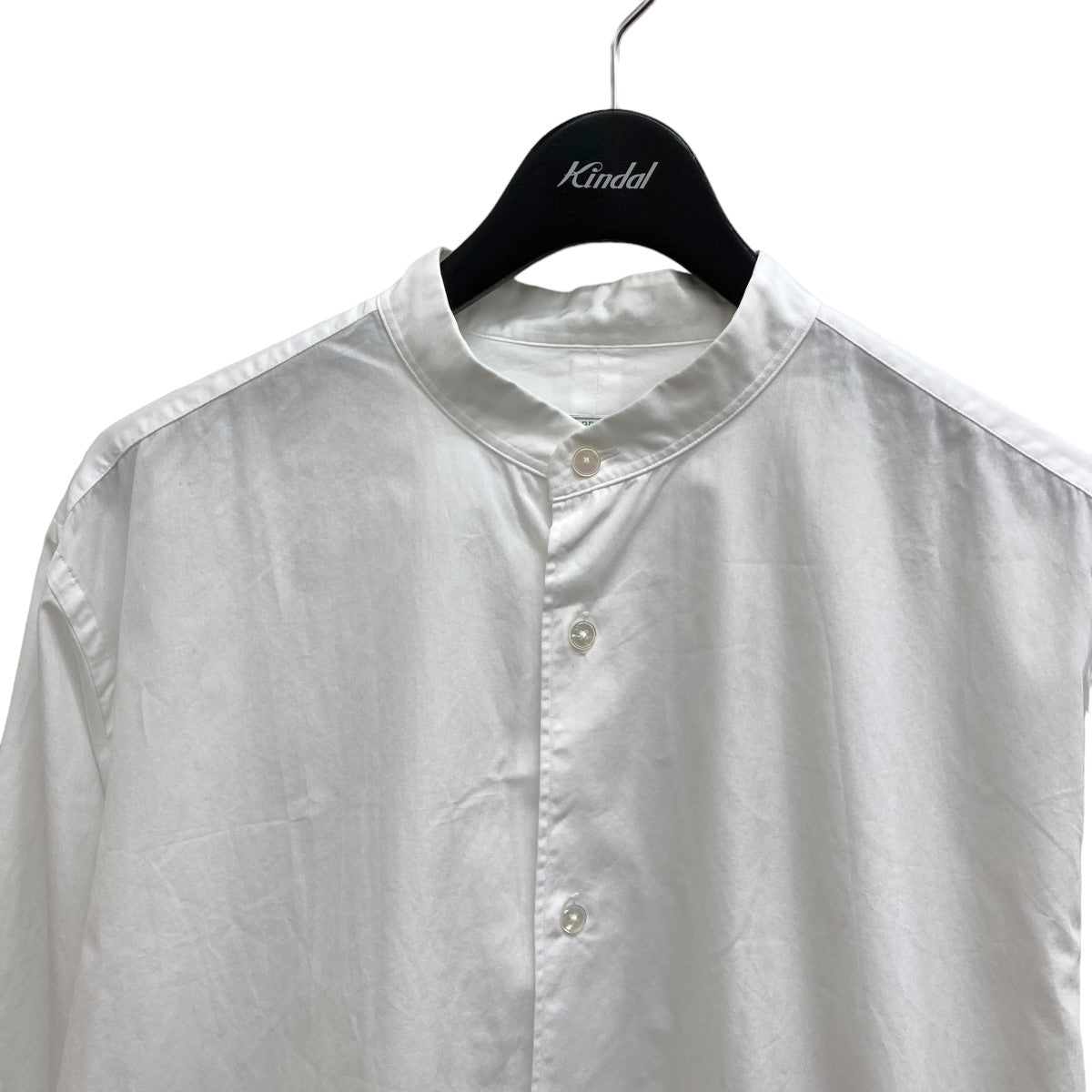 A．PRESSE(アプレッセ) Band Collar Shirtバンドカラーシャツ22SAP-02-04H 22SAP-02-04H ホワイト サイズ  1｜【公式】カインドオルオンライン ブランド古着・中古通販【kindal】