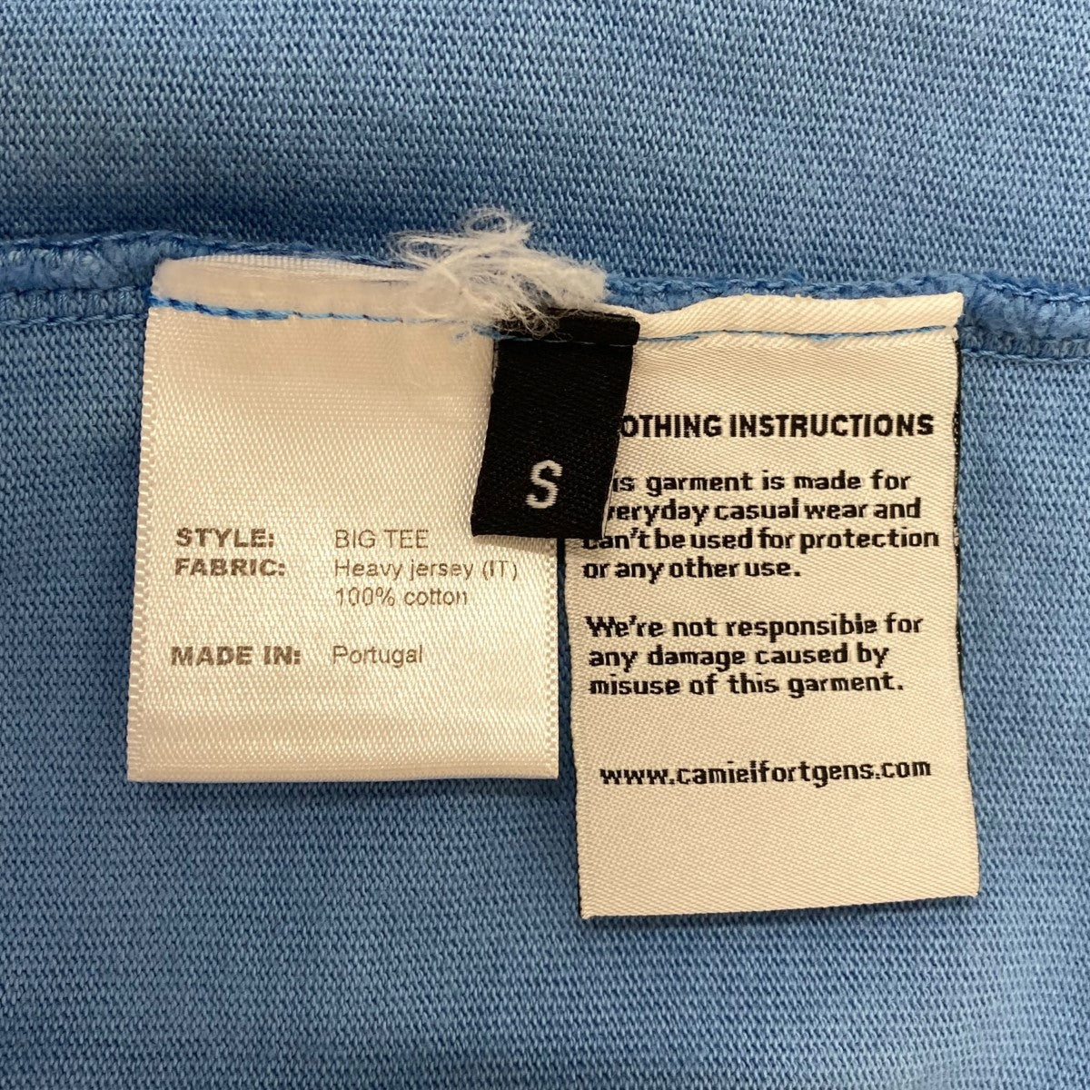 CAMIEL FORTGENS BIG TEE半袖Tシャツ 古着・中古-6枚目のアイテム画像