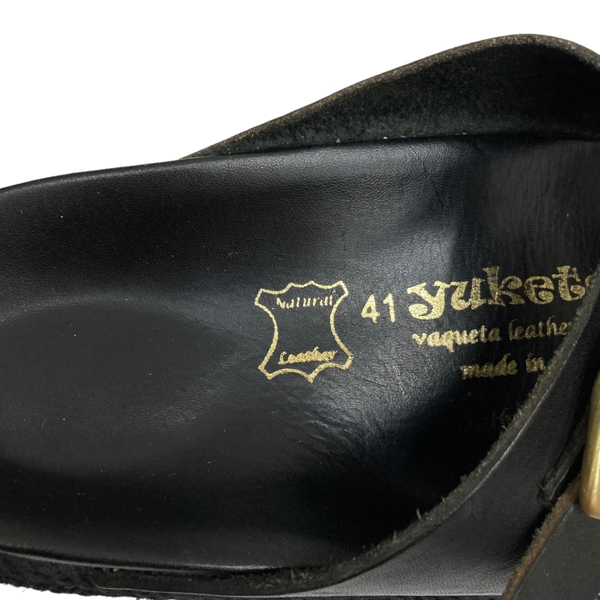 Crepe Sole - Vaqueta BlackサンダルSAL 2