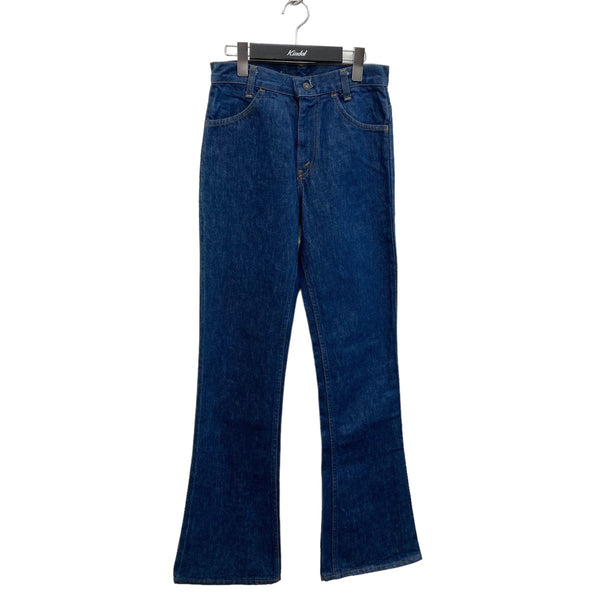 濃紺 80s levi's 646 W34 L30 オレンジタブ 濃紺 80s levi's 646 W34 L30 オレンジタブ ベルボトム ビンテージ 80