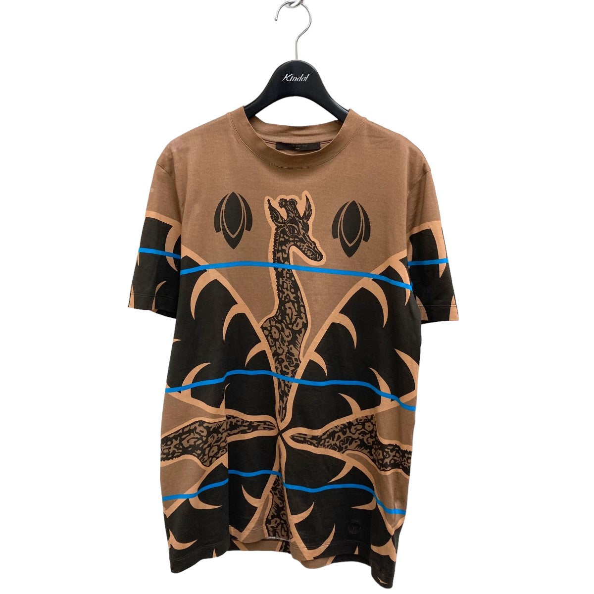 LOUIS VUITTON(ルイヴィトン) サバンナジラフTシャツ半袖TシャツHBY94W HBY94W ブラウン サイズ  S｜【公式】カインドオルオンライン ブランド古着・中古通販【kindal】